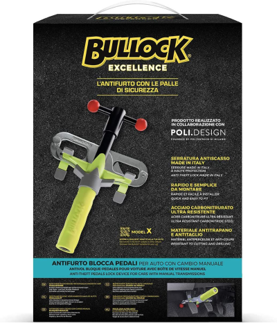 Zámek pedálů - Bullock Excellence X